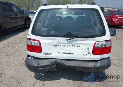 2001 Subaru Forester L from USA, damaged, VIN JF1SF635X1H700795
